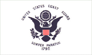 Military flags-Coast Guard Regular Flag 3x5ft