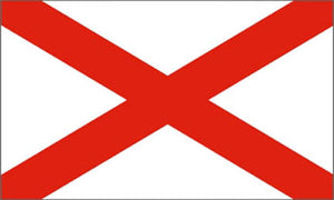 Alabama state flag 3x5 ft - US state Flags