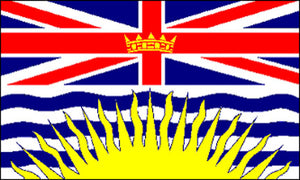 3x5 ft British Columbia Flag
