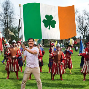 Ireland (Clover) Flag
