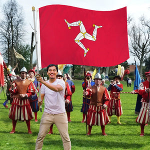 Isle of Man Waterproof Flag