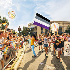 Asexual Waterproof Flag