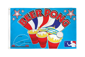 Beer Pong Flag