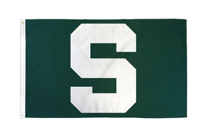 Big Green S Flag