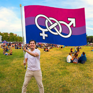 Bisexual Symbol Flag