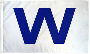 Big Blue W Flag