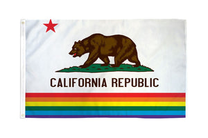 California (Rainbow) Flag