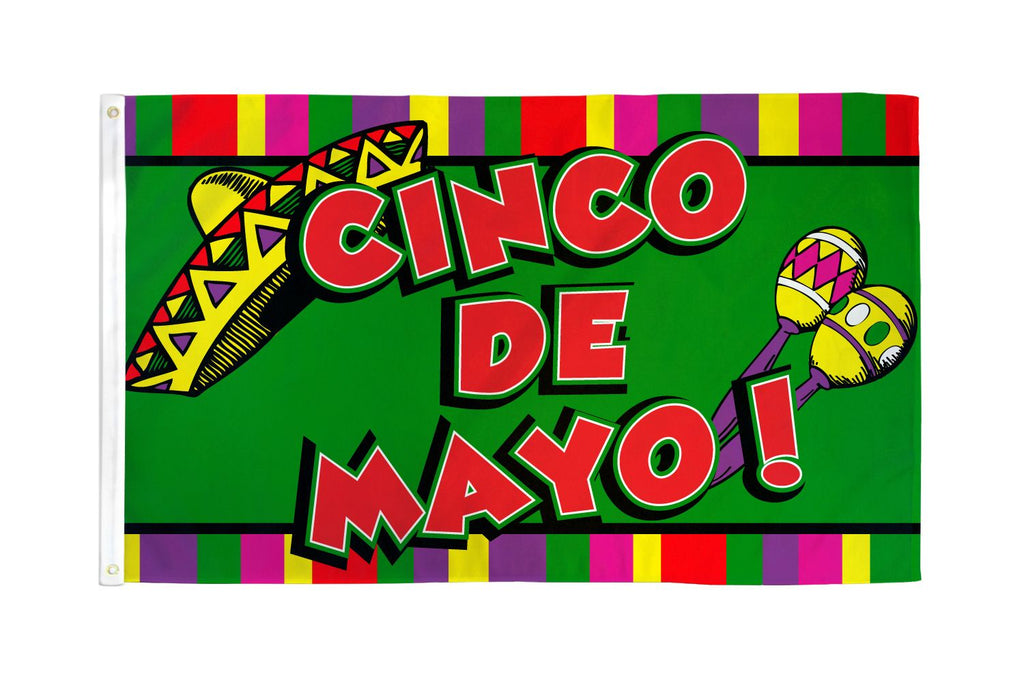 Cinco De Mayo Flag