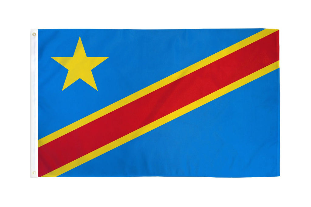 Congo Democratic Republic Flag