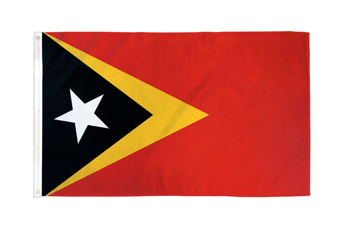 East Timor (Timor-Leste) Flag