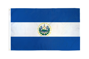 El Salvador Waterproof Flag