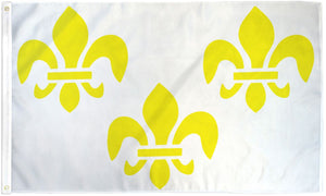 Fleur De Lis (White 3) Flag