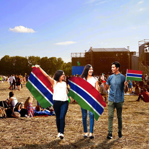 Gambia Flag