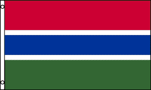 Gambia Flag