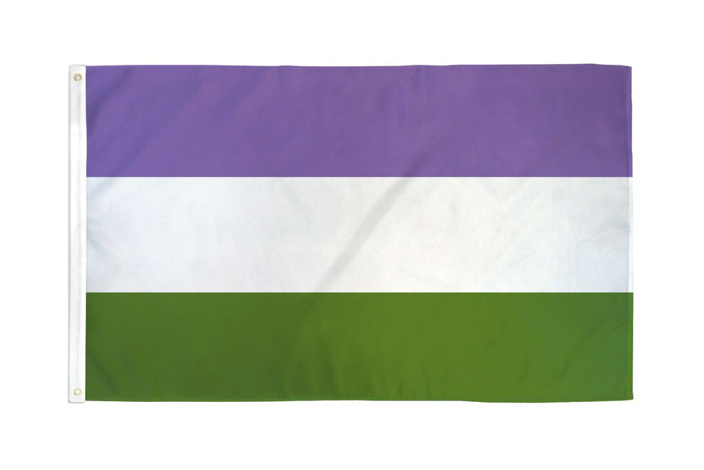 Genderqueer Waterproof Flag