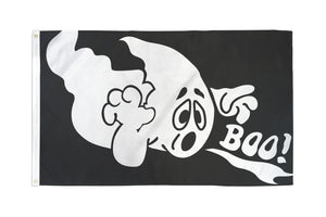 Halloween Ghost Boo Flag