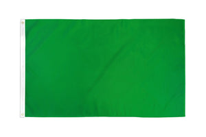 Green Solid Color Flag