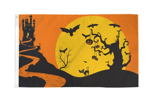 Halloween Night Flag