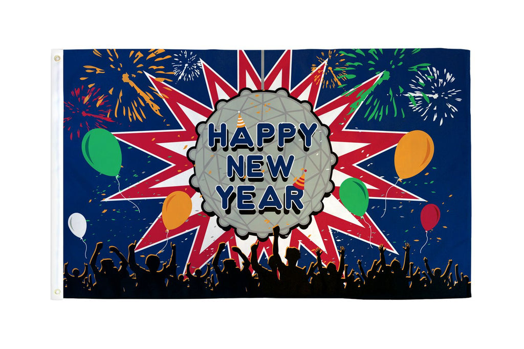 New Years (Ball) Flag