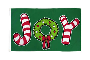 Joy (Candy Cane) Flag