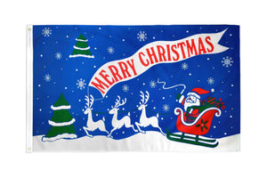 Merry Christmas Flag