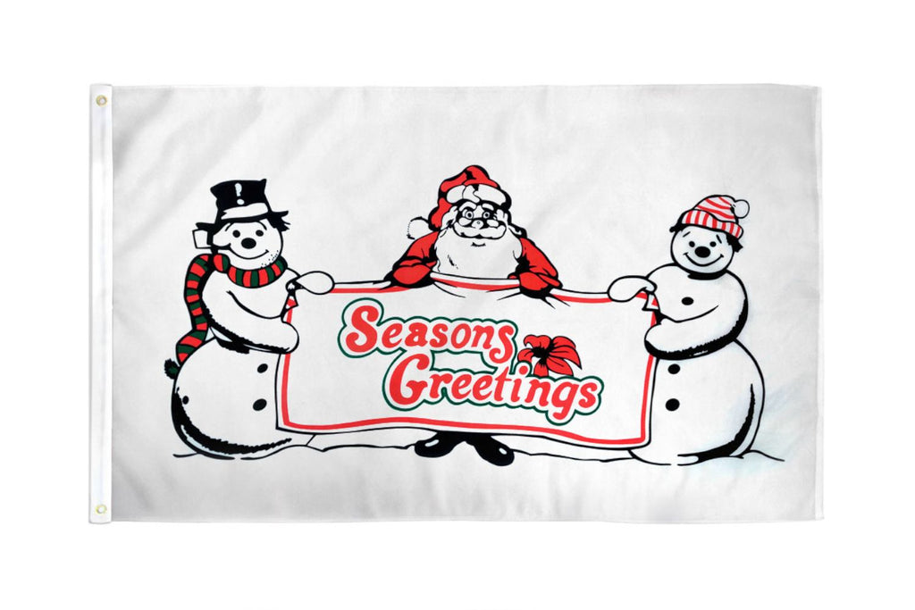 Season's Greetings Flag