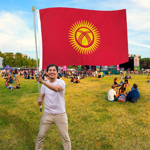 Kyrgyzstan Flag