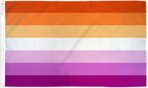 Lesbian (Sunset) Waterproof Flag