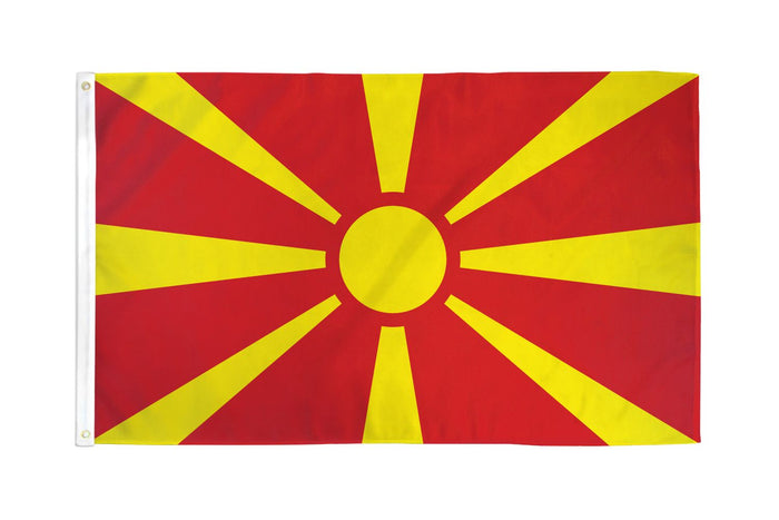 North Macedonia Flag