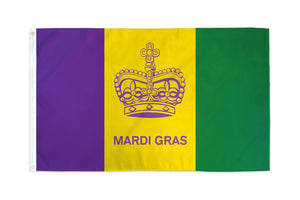 Mardi Gras (Crown) Flag
