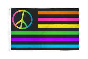 Neon USA Flag