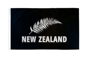 New Zealand (Silver Fern) Flag
