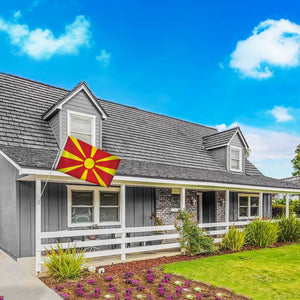 North Macedonia Flag