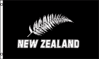 New Zealand (Silver Fern) Flag