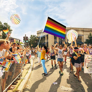 Philly Rainbow Waterproof Flag