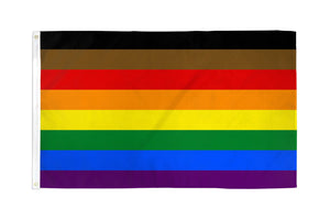 Philly Rainbow Waterproof Flag
