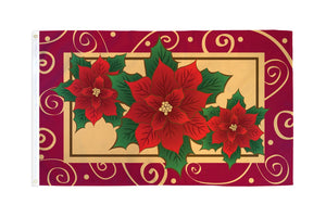 Poinsettias Flag