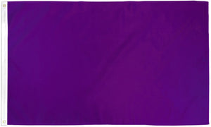 Purple Solid Color Flag