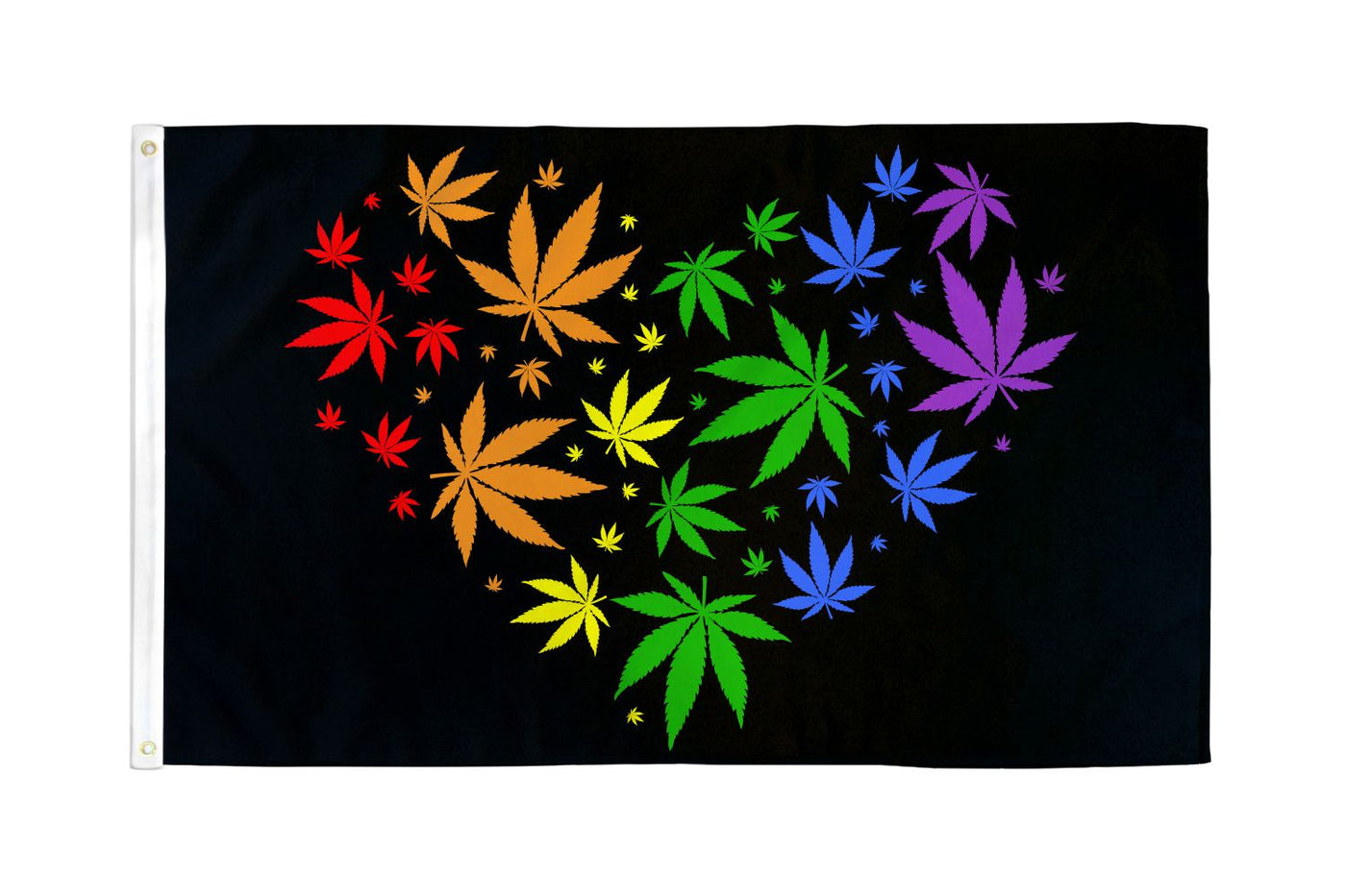 Marijuana USA Rainbow Ultra Breeze Flag – FlagsMart