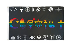 Coexist (Rainbow) Ultra Breeze Flag