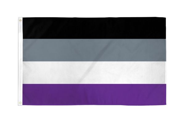 Asexual Waterproof Flag