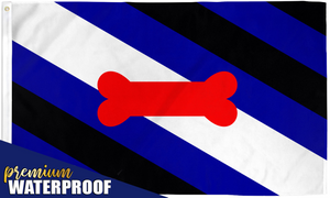 Puppy Pride Waterproof Flag