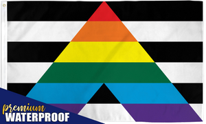 Gay Straight Alliance Waterproof Flag