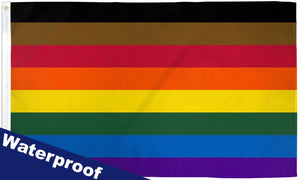 Philly Rainbow Waterproof Flag