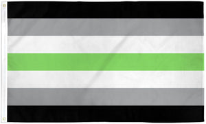 Agender Waterproof Flag