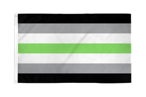 Agender Waterproof Flag