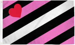 Leather Girl Pride Waterproof Flag