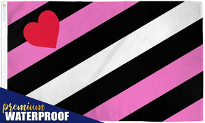Leather Girl Pride Waterproof Flag