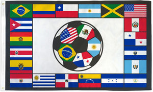 South American Soccer Flag