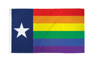 Texas (Rainbow) Flag